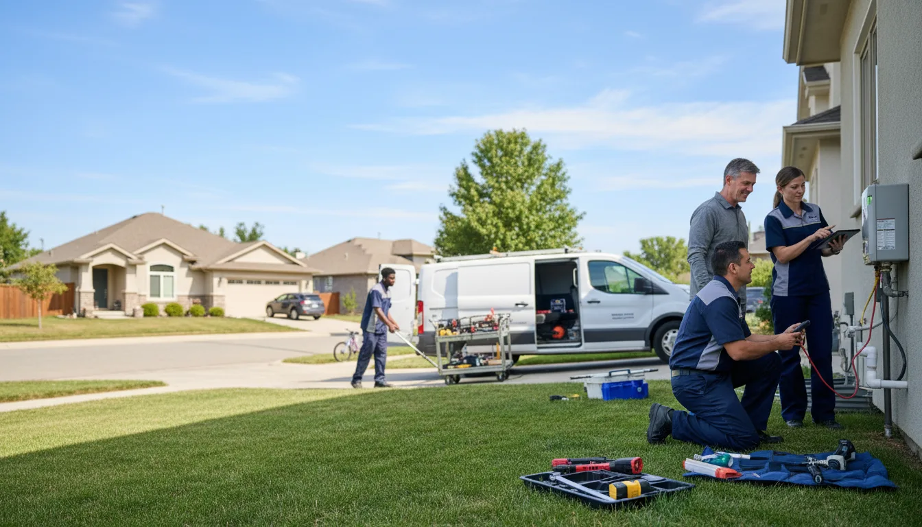 Tankless water heater service in Villa Grove, IL
